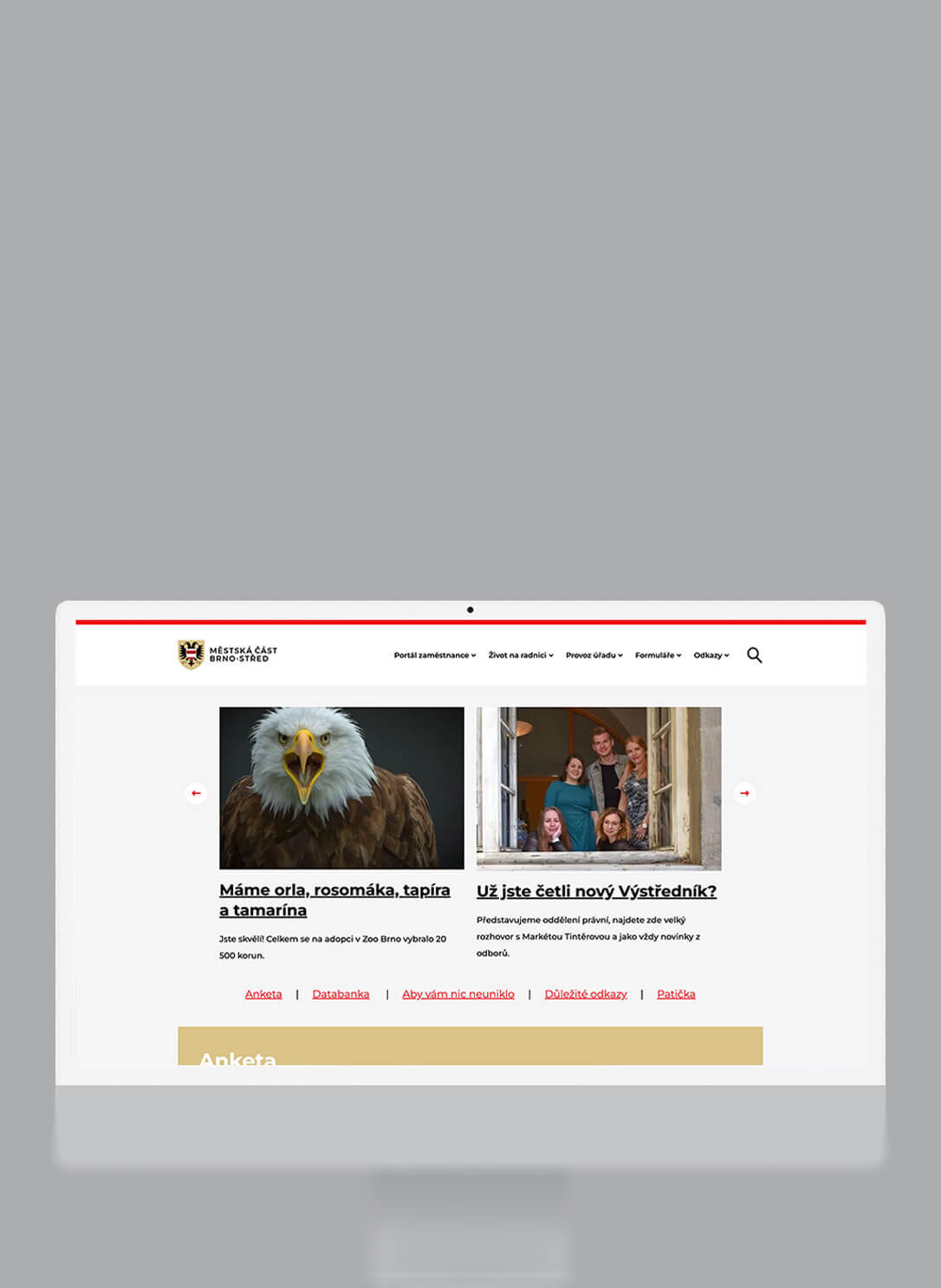 Brno-střed Intranet